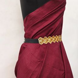 Women Casual Multicolor Fabric Belt-image-39