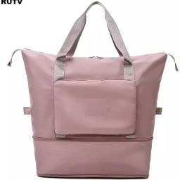 45 L Hand Duffel Bag - 45L Gym Duffel Bag - Folding Travel Bags Waterproof Travel Luggage Bags - Multicolor - Large Capacity-image-90