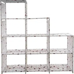 homelle Book Shelf Metal Open Book Shelf image 2