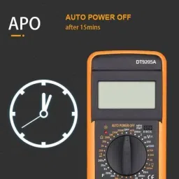 gvj traders Digital Multimeter AC DC LCD Display Electric Handheld Tester Digital Multimeter Digital Multimeter image 4