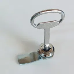 Panel Lock Socket Key Male Threaded (1 Set ) Round Shape Lock-image-10