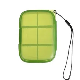 MONDAY-SUNDAY 6-Slot Pill Box, Compact & Portable Medicine Organizer for Daily & Weekly Use Pill Box-image-6
