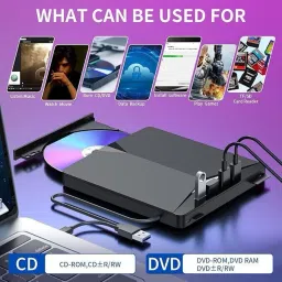 BKC EXPT-EXT-DVD-HUB External DVD Writer image 2