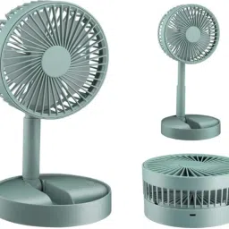 usu Rechargeable Table Fan Portable Telescopic Folding Desk Fan USB Fan-28