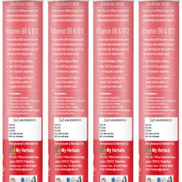 my herbal remedie s Apple Cider Vinegar for Weight Loss with Mother -60 Effervescent bottles 60 Tab image 2