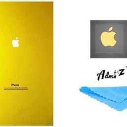 Sharp beak Android to iphone Converter cream yellow Glossy Skin With 1 gold Logo , cloth Mobile Skin-image-29