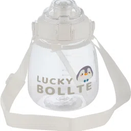 Baby Sipper Bottle with Drawstring, BPA free Baby Training Silicone Straw Cup-image-20