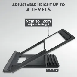 Soopii Rotation Base, Mobile Holder, Adjustable Height, Foldable Laptop Stand image 4