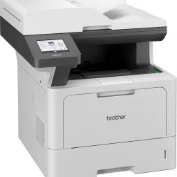 brother DCP-L5510DN Multi-function Monochrome Laser Printer for Print/Scan/Copy with Auto Duplex Feature, 48 PPM, 3.5-Inch Touch Screen Display, 50 Pages ADF, 2GB Memory, 250 Sheets Paper Tray, Free Installation & with Up to 11000 Pages of Black Ink Toner in the box image 3
