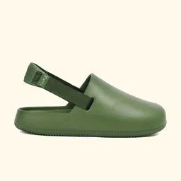 yoho Men Solid Clogs image 2