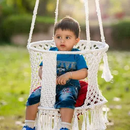 Patiofy Premium Round Baby Swing-48
