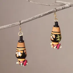 AAKRITI ART CREATIONS Brass-Plated Classic Drop Earrings-32