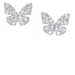 VAGHBHATT Silver-Plated Animal Shaped Studs Earrings-11