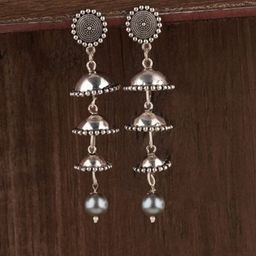 Ozanoo Silver-Plated Jumkas-27