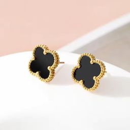 SALVE Gold-Plated Stainless Steel Contemporary Studs Earrings-image-26
