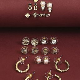 OOMPH Contemporary Studs Earrings-image-49