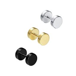 OOMPH Set Of 3 Contemporary Studs Earrings-5