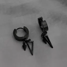 SALTY Men Contemporary Chic Hoop Earrings-image-22
