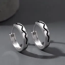SALTY Men Circular Hoop Earrings-56