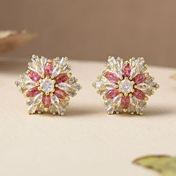 Voylla Contemporary Studs Earrings-image-14