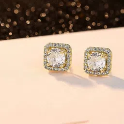 MYKI Stainless Steel Contemporary Studs Earrings-21