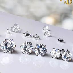 HighSpark Contemporary Studs Earrings-31