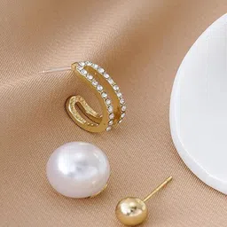 Xivir Contemporary Studs Earrings-39