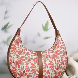 Sangria Floral Printed Handbags-8