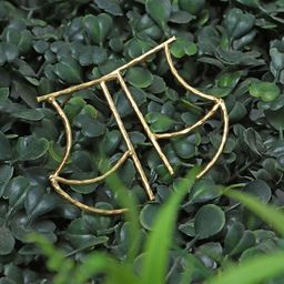 Ozanoo Gold-Plated Contemporary Drop Earrings-47