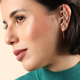 SOHI Contemporary Ear Cuff Earrings-25