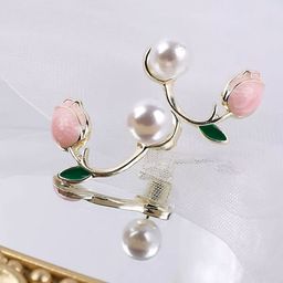 PolluxCraft Korean Gold-Plated Zircon Studded Contemporary Shaped Studs-image-46