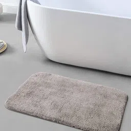 OBSESSIONS Grey 2300 GSM Anti-Skid Bath Rug-image-47