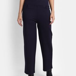 Next One Women Navy Blue Solid High-Rise Jeggings-image-93