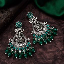 aadita Silver Chandbalis Earrings-53
