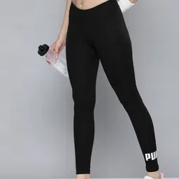 Puma Women ESS Logo Skinny Fit Solid Sports Tights-picture-24