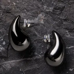 VAGHBHATT Stainless Steel Teardrop Shaped Studs-40