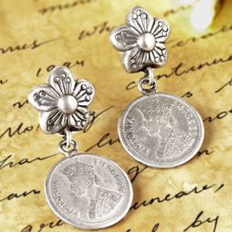 Rubans Silver-Plated Classic Drop Earrings-9