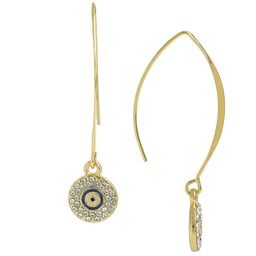 EL REGALO Gold-Toned Evil Eye Drop Earrings-23