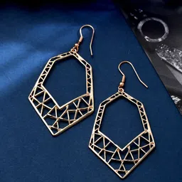 VIRAASI Contemporary Drop Earrings-35