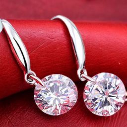 fabula Cubic Zirconia Contemporary Drop Earrings-image-50