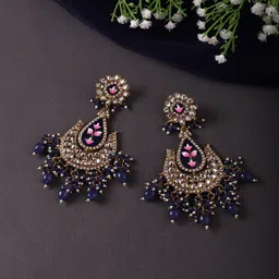 Cierra Gold-Plated Contemporary Chandbalis-34