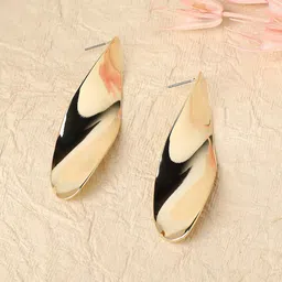 SOHI Gold-Plated Drop Earrings-47