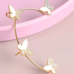 SOHI Contemporary Ear Cuff Earrings-8