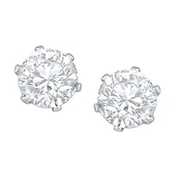 KARISHMA KREATIONS Silver-Plated Contemporary Studs Earrings-33