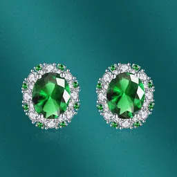 Designs & You Silver-Plated Contemporary Studs Earrings-35