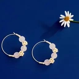 Anouk Contemporary Hoop Earrings-44