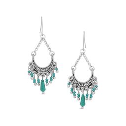 Accessorize Circular Drop Earrings-23