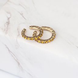 Bellofox Gold-Toned Contemporary Studs Earrings-32