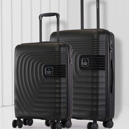 Nasher Miles Boston Set Of 2 Textured Hard Suitcase Trolley Bags-16