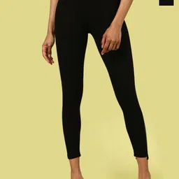 De Moza Pack Of 2 Cotton Ankle-Length Leggings-image-13